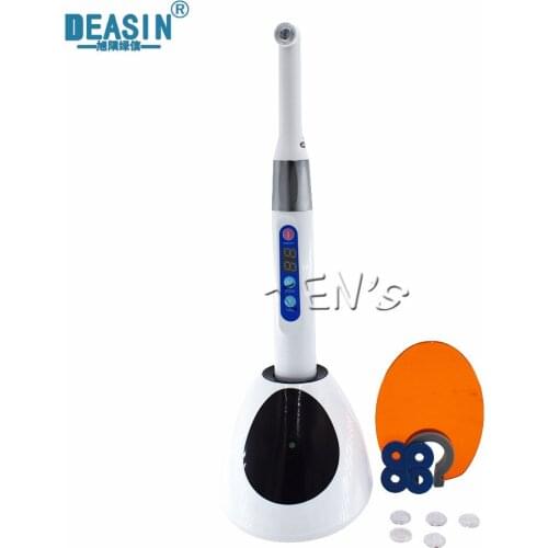 New Dental One Second LED Cordless Curing Light Lamp Plus Model White Color Dentistry Hight Quality Teeth whitening
