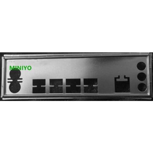 I/O Shield Back Plate Chassis BackPlate Blende Bracket For HUANAN-X58-V108 X58V310S2 Motherboard mainboard