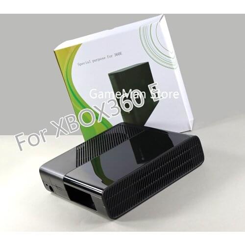 OCGAME Full protective house Housing Shell Case for XBOX360E XBOX360 E Slim console system Black 10pcs/lot