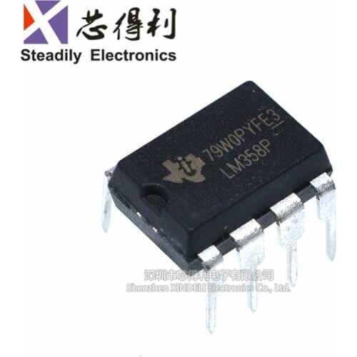 10pcs/lot LM358 Lm358p Dip-8 Original Operaonal Amplifier Brand New