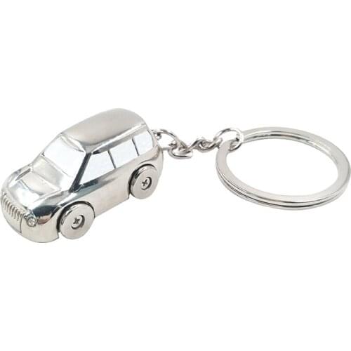 3D Car Shape Key Chain Metal Key Ring Auto Car Keychain Keyring Car Styling For Audi A4 A6 A8 Q3 Q7 BMW M3 M5 E36 E39 F10 F30