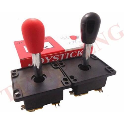 8 way Spanish style Joystick Black/red balltop with zippy microswitch for arcade game machine parts