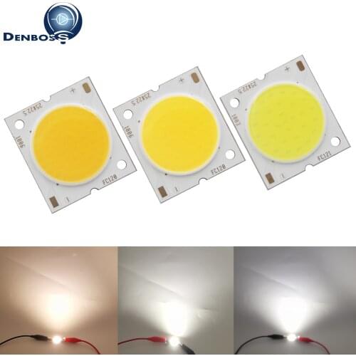 Allcob manufacturer 25mm 20mm Square Flip chip High lumen LED COB Light Source Module 10W 15W 20W 30W COB bulb lamp