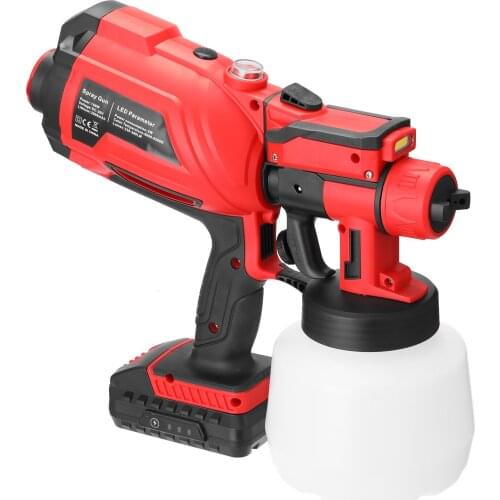 20V Cordless Electric Spray Machine Home Household Indoor Outdoor Office Hotel Sterilizing Spray Multifunction Utility Tool