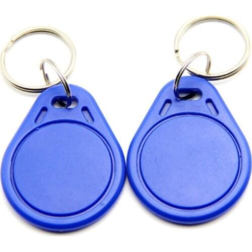Yongkaida Plastic Custom 1000pcs/lot Rfid Tag 125KHz RFID T5577 Key Fob
