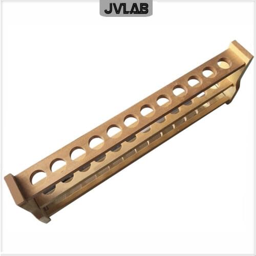 Wooden Test Tube Rack Holes Thick Wooden Colorimetric Tube Stand 10 ml * 12 Hole Diameter 18 mm Chemical Laboratory Supplies