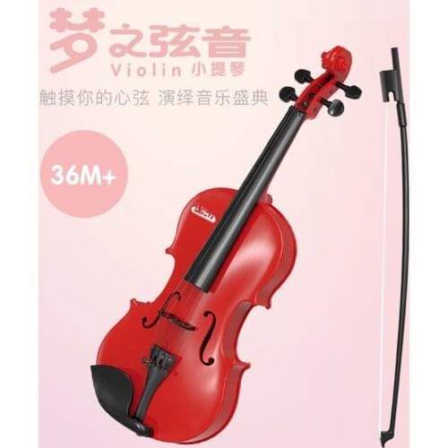 Childrens Musical Instruments Can Play Educational Early Education Music Beginners Plastic Simulation Violin