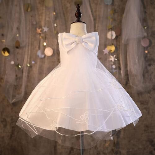 1-10 Years Toddler Kid Girl Princess Dress Lace Tulle Wedding Birthday Party Tutu Dress Pageant Children Clothing Kid Costumes