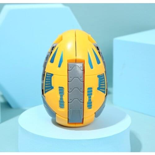 C5AA Dinosaur Eggs Deformation Robot Toy Automatic Transform Boys Baby Kids Educational Toys Gift