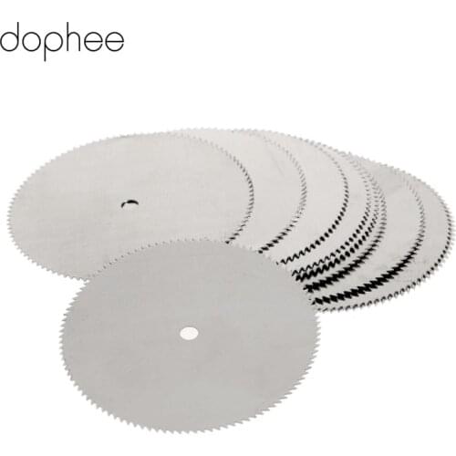Dophee Dremel Accessories 32mm Mini Circular Saw Blades HSS Wood Cutting Disc For Dremel Rotary Tool Power Ferramentas 20Pcs