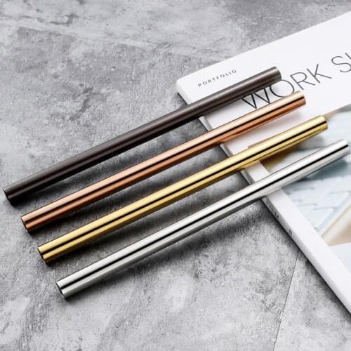 Extra Wide Straw Reusable Stainless Steel Drinking Straw Metal Straw For Smoothies Tapioca Pearls Milk Tea Juice Bar Tools