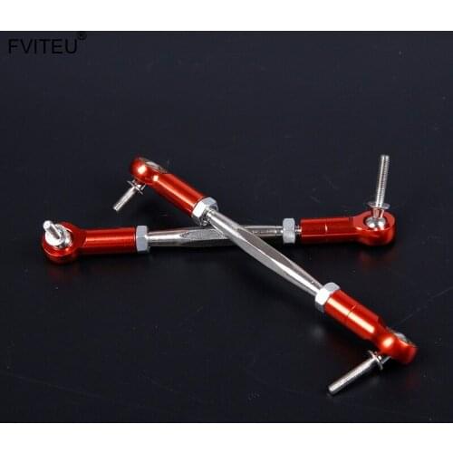 FVITEU Alloy CNC Steering Plate Set for 1/5 HPI Baja 5B SS 5T 5SC Rovan King Motor