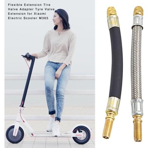 Flexible Extension Tire Valve Adapter Tyre Valve Extension For Xiaomi Electric Scooter M365 Xiaomi Scooter