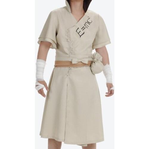 Anime Cosplay Dr.STONE Ishigami Senku Costume Men Anime Cosplay Costume Dr.STONE Ishigami Senku Halloween Cosplay