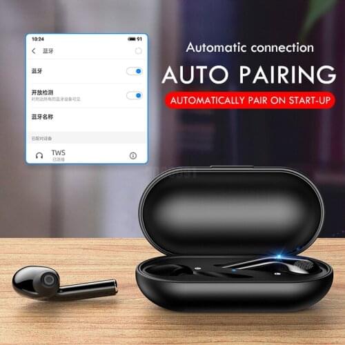 M6S TWS Bluetooth 5.0 Earphone Waterproof Wireless Bass Sport Bluetooth Earbuds For All Phone With Mic d30 gaming headphones