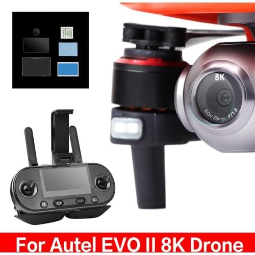 Original New Autel Robotics EVO II 8K Drone HD Ultra thin Remote Controller Camera Lens Protective Film Screen Cover