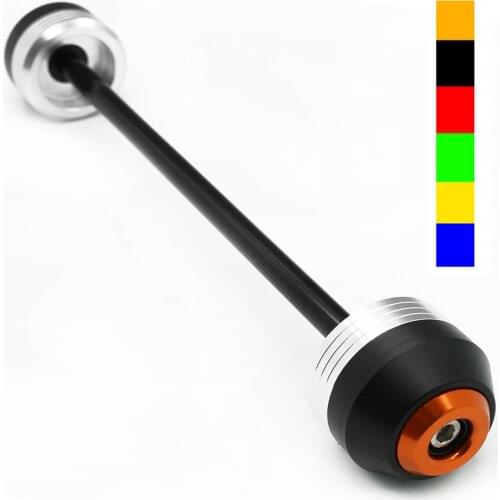 For KTM 990 DUKE 2007-2012 690 DUKE 2012-2014 Front Axle Wheel Slider Fork Crash Protector Pad Frame Slider 2013 2011 2010 2009