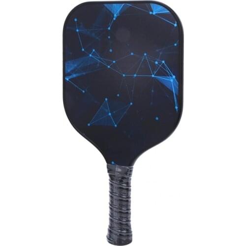 Portable Pickleball Paddle PE Cricket Ball Lightweight Carbon Fiber Pickleball Paddle Game Training Sport Equipment