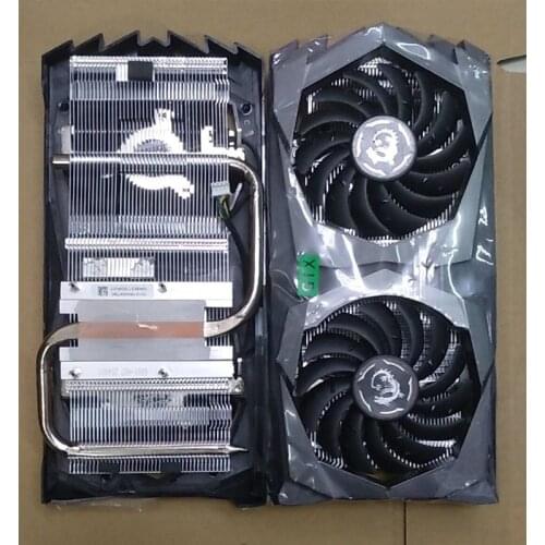 DIY Cooling GPU Used graphics card radiator For MSI GTX1650 Gaming X 4G 4pin Installation size 43*43mm heat sink