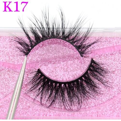 Visofree Eyelashes 3D Mink Lashes natural handmade volume soft lashes long eyelash extension real mink eyelash for makeup K17