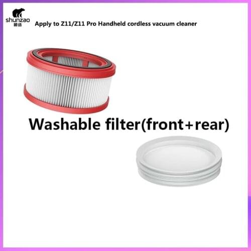 Shunzao Z11&Z11 Pro Handheld Vacuum Cleaner Spare Parts Accessories HEPA Filter Sets Cleaner Parts Sponge Filter