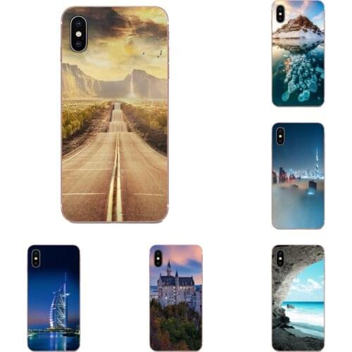 Style Design For LG G3 G4 G5 G6 G7 K4 K7 K8 K10 K40 K50 Q6 Q60 V10 V20 V30 V40 Nexus 5 5X 2017 City Sea European Scenery