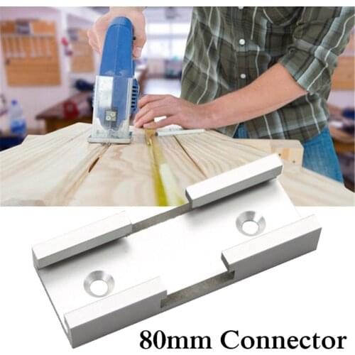 T-Track Cross Connecting Parts Push Handle Miter Track Jig Tools With Screws Carpenter Aluminium Alloy Woodworking T-Slot