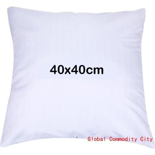 ZENGIA 12pcs/lot 40x40cm Sublimation Blanks Pillow Cover For Sublimation INK Print DIY Gifts Heat Press Printing Transfer