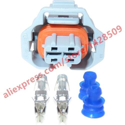 5 Sets 2 Pin Car Fuel Injector Wire Harness Sealed Connector 3.5 Series Automobile Fuel Spray Nozzle Wiring Socket 1928403878