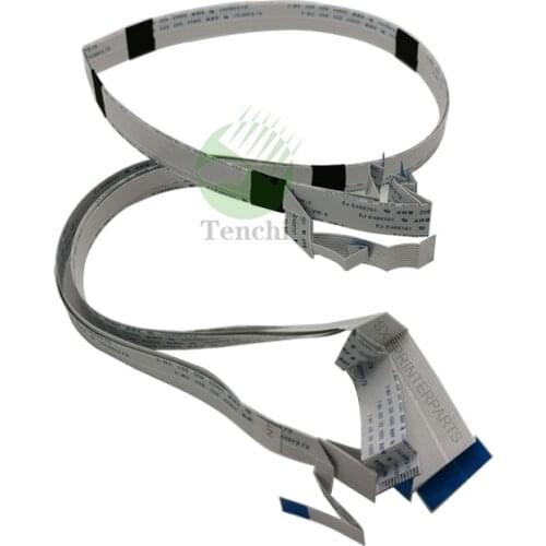 10PCS 100% Original New Head Cable For Epson Stylus Photo R330 R270 R290 T50 P50 T60 L805 PX660 L800 Inkjet Printer Parts