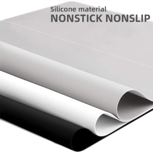 15.7x11.7 inch 3 Pcs Waterproof Silicone Placemat Heat Insulation Table Mat Protector Bakeware Pan Liner Pad