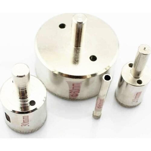 3-55mm Diamond Hole Saw Glass Drill Bit Diamond Core Drill Bit For Glass Marble Tile Granite Drilling