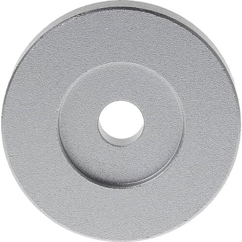 Record Turntable Adapter 45 RPM Aluminum Silver for 7\" Vinyl Technics SL1200 Series Drop Shipping
