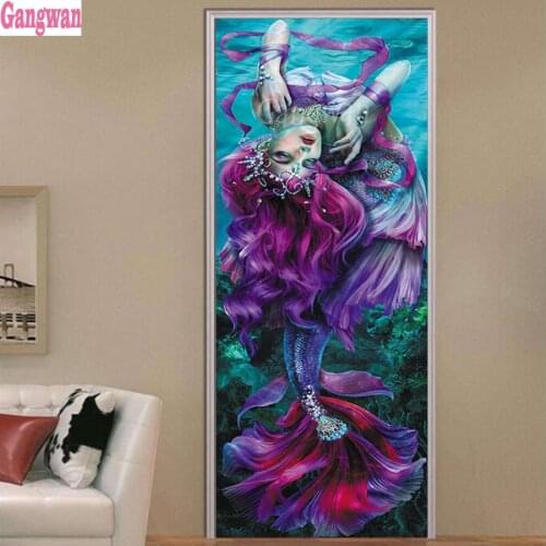 Diy diamond painting rhinestone mosaic "Beautiful mermaid" cross stitch 5d embroidery diamond kits full square round drill large