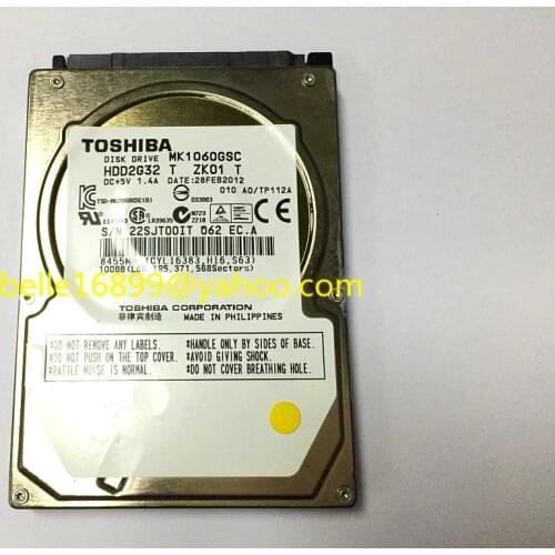 FREE SHIPPING Disk drive MK1060GSC HDD2G32 E ZK01 DC+5V 1.4A 100GB For Den-so Car HDD navigation systems made in Japan