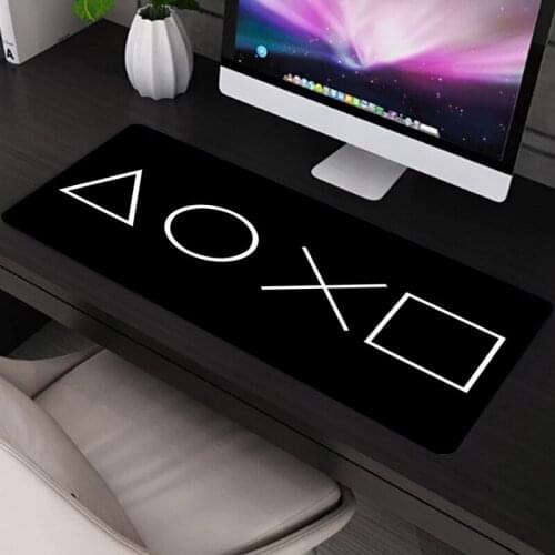 Playstation Mousepad Hot Pad Gaming Mouse Mat Desk Xxl Gamers Accessories Gamer Carpet Large Pads Mausepad Kawaii Mats Mause Pc