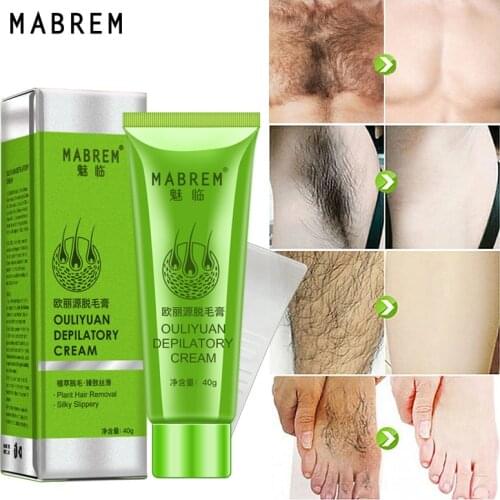 40g Hair Removal Cream Painless Hair Remover For Armpit Legs and Arms Skin Care Body Care Depilatory Cream For Men Women