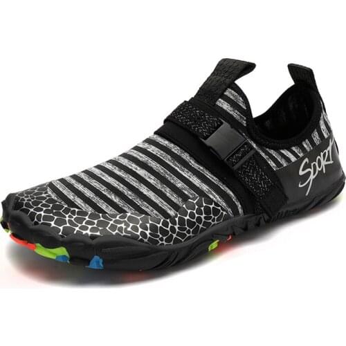 Slip On Mens Summer Shoes Non-Slip Men Hiking Shoes Breathable Mesh Mountain Climbing Sneakers Soft Trekking Trainers Size 46