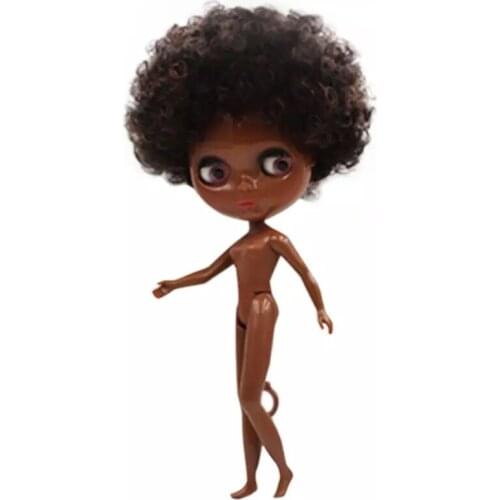 Blyth Doll, Customized 1/6 BJD Dolls With Black Skin , Special Price Toy Gift