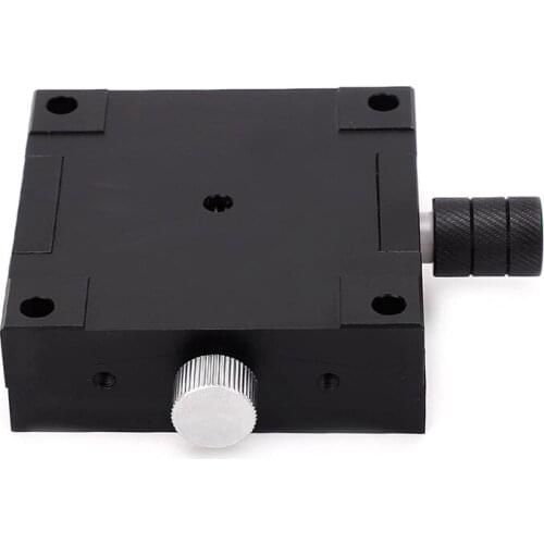 Linear Stage Actuator Manual Displacement Platform Curved Sliding Table For Machine Tools Optical Equipment 60X60mm