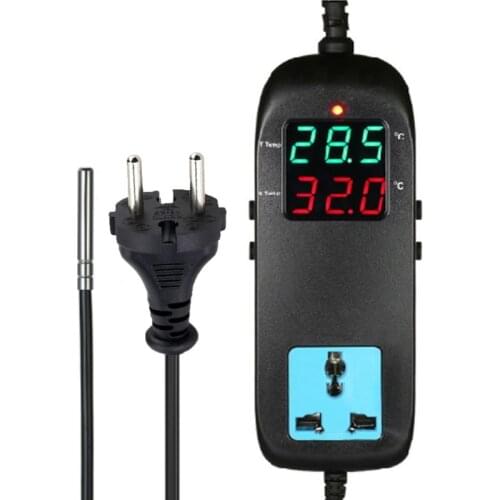 MH-2000 LED Digital Display Temperature Controller Electronic Thermostat Thermocouple Large Thermostat Intelligent