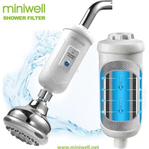 Shower head with water filter L730 - Remove 99% chlorine, chrome color and cartridge inside