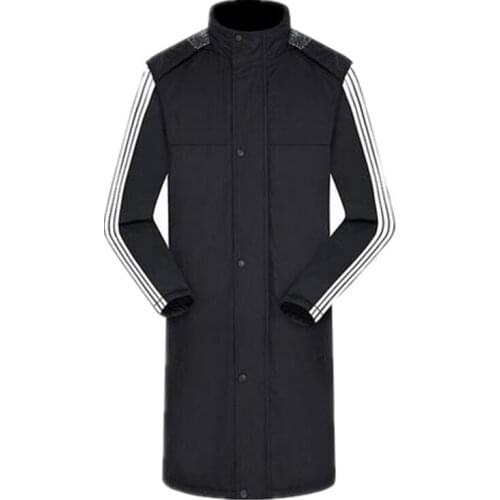 2017 New Mens Winter Jackets Mens Thicken Patchwork Outwear Coats Male Hooded Parkas Thermal Warm Plus Size 5xl Brand Clothing