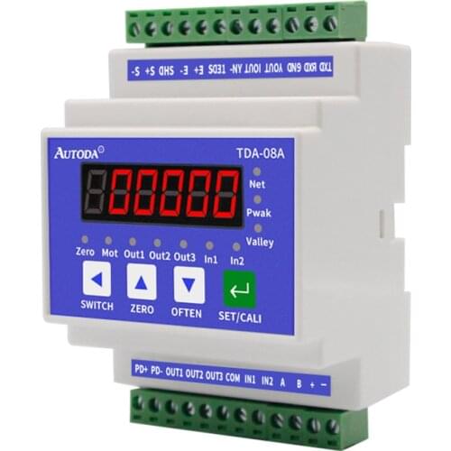 TDA-08 high precision rail type weight transmitter instrument weighing signal amplifier weighing module