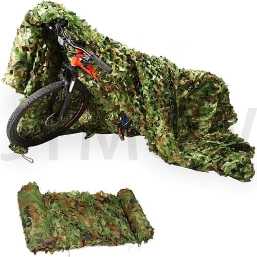 4mx2m /5mx2m Hunting Military Camouflage Nets Woodland Army training Camo netting Car Covers Tent Shade Camping Sun Shelter