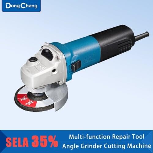 Dongcheng S1M-FF05-100B Angle Grinder Polisher Polisher Cutting Grinding Machine Household Maintenance Multifunctional Tool