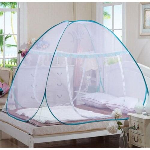 Mosquito Net Pop-up Foldable Installation-free Zipper Switch Insulate Mosquitoes For Home and Outdoor Various Sizes