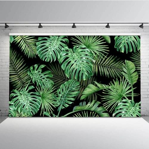 Green forest backdrop for photography newborn baby shower background for photo booth studio customize photobooth photocall