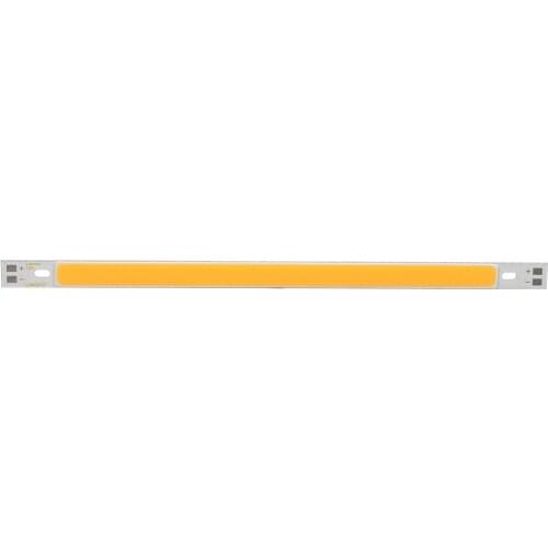 2pcs 10W COB LED Strip Lights Bulb Lamp 12-14V 1000LM for DIY 200x10MM Warm White