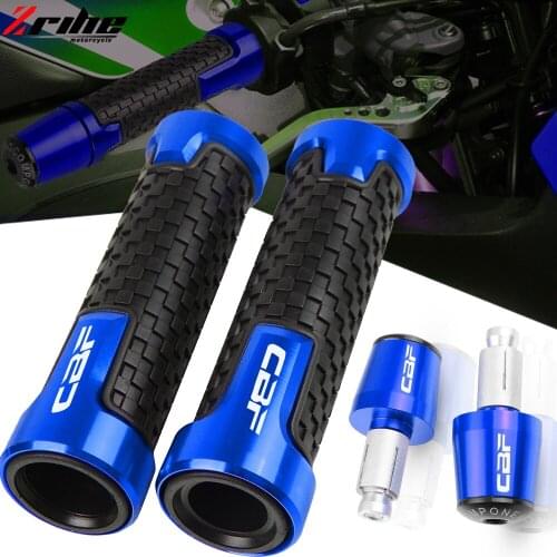 FOR HONDA CBF 125 250 500 190R 600 CBF600SA CBF600S ABS CBF1000 Motorcycle 22MM Handlebar Hand Grips Handle Bar Ends Cap Plug